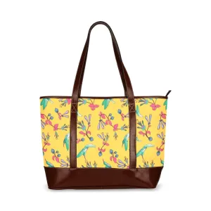 Swift Pastel Yellow Tote Handbag