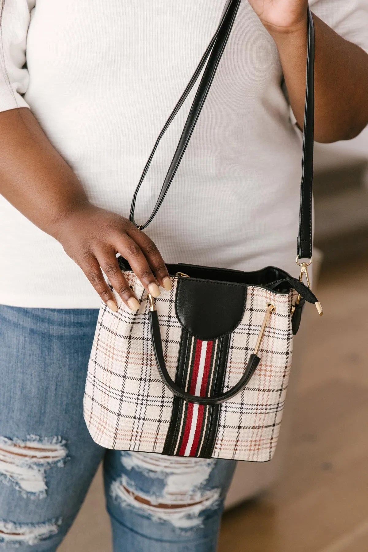 The Calee Gingham Bag