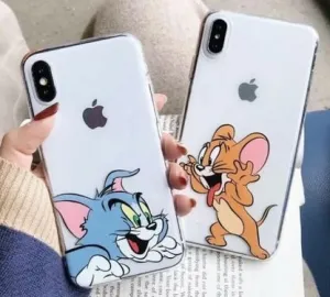 Tom & Jerry Transparent Custom Slim Soft Cases