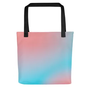 Transgender Trans Pride Tote Bag - Blurred Lines