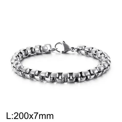 Trendy Electroplated Gold Bracelet for Men - Stylish and Versatile Accessory