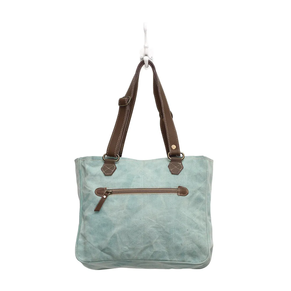 Turquoise Texas Small Bag