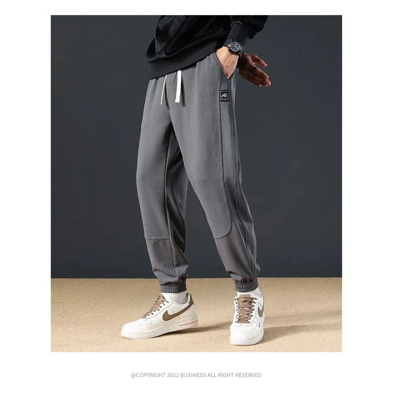 Versatile Trendy Tapered Twill Sweatpant