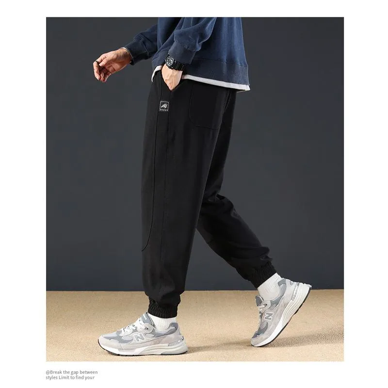 Versatile Trendy Tapered Twill Sweatpant