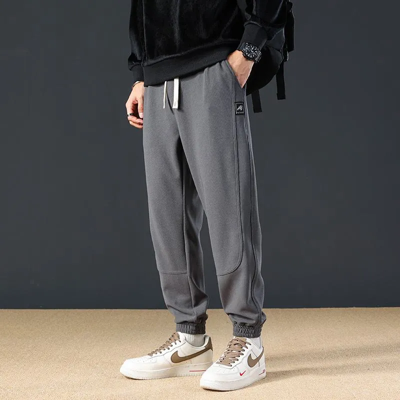 Versatile Trendy Tapered Twill Sweatpant