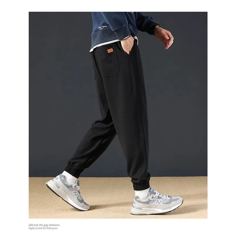 Versatile Trendy Tapered Twill Sweatpant