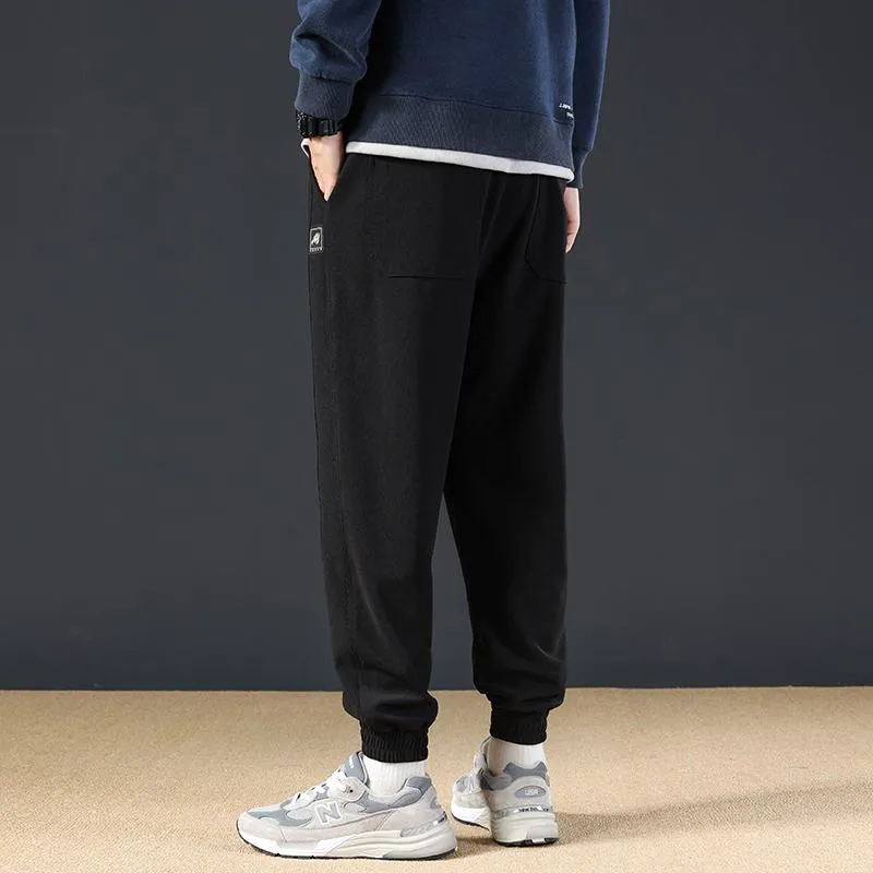 Versatile Trendy Tapered Twill Sweatpant