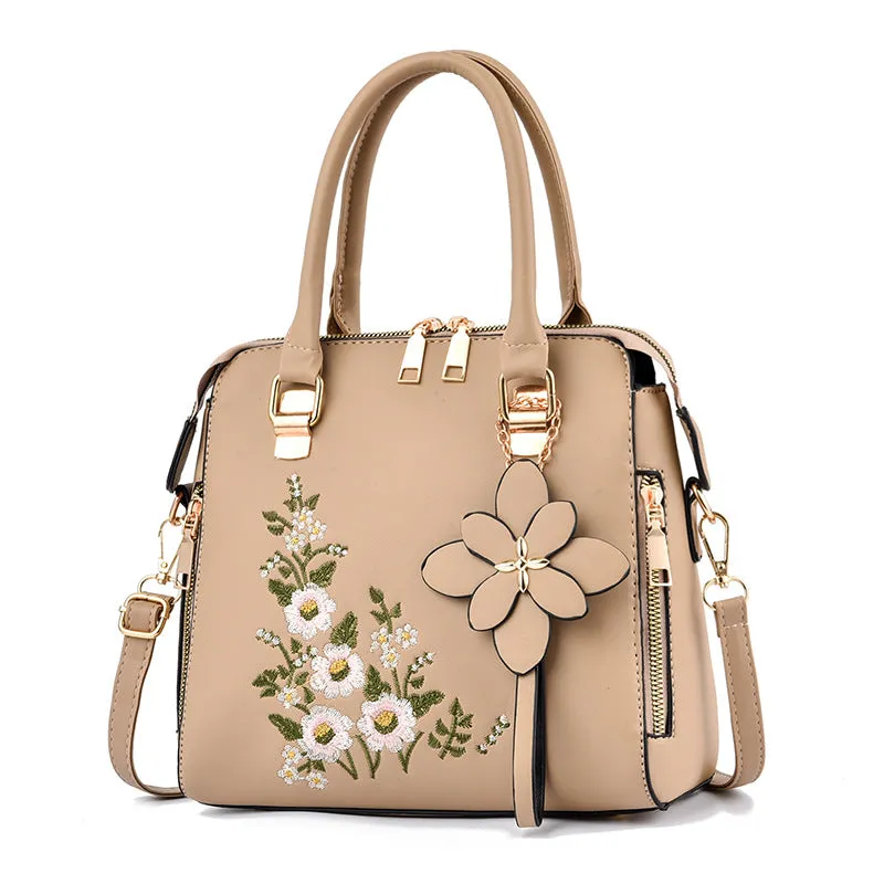 Women's bag fashion trend version printed decoration women's shoulder handbag