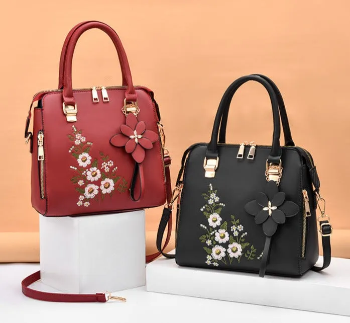 Women's bag fashion trend version printed decoration women's shoulder handbag