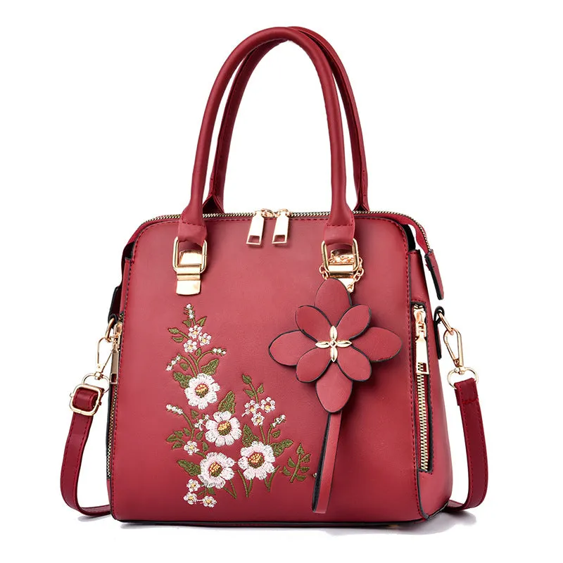 Women's bag fashion trend version printed decoration women's shoulder handbag